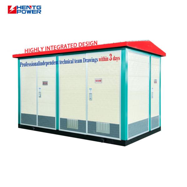 Quality Three Phase Substation Oil Immersed Transformer Electrical Mv Voltage Transformer 45kVA-300kVA for sale