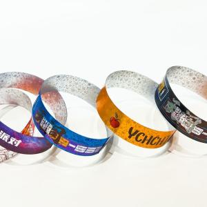 Factory Customization Wristbands Shiny Laser Glitter Concert Music Festival
