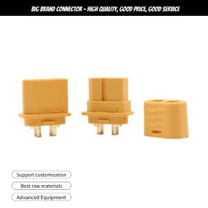 XT60H Connector , Compact Male And Female Plug Connector With Sheath Shell