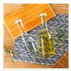 Glass Jar 250ml 375ml 500ml Glass Storage Bottle Fruit Beverage Juice Bottle