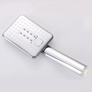 Buy cheap ABS 3 function handheld shower with button from wholesalers