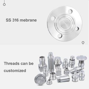 Vacuum Negative Rs485 Water Differential Pressure Transmitter 25mbar High