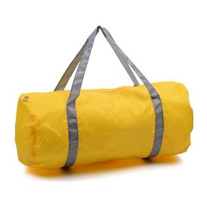 Buy cheap Waterproof Polyester Packaging Foldable Travel Bag Yellow / Fluorescent Green from wholesalers