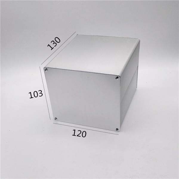 Buy cheap 120*103*130mm Squre Aluminum Electrical Enclosures For Project from wholesalers