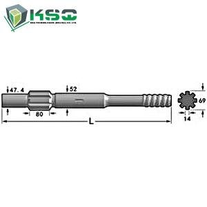 Buy cheap T38 CNC Milling  Rock Drilling Tools HL 850 / HL 850S from wholesalers