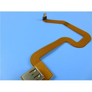 Buy cheap Double Sided Assembled Flexible Printed Circuit Built On Polyimide With 90 OHM Impedance Control for Automobile Sensors from wholesalers