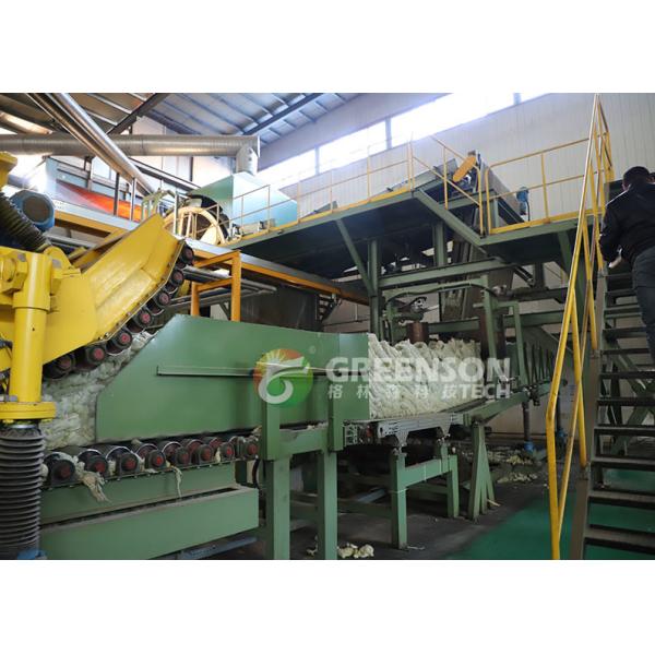 Mineral Wool Stone Wool Panel Production Line With 80-200kg/m3 Density