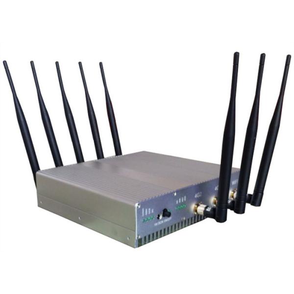 Buy cheap Omni Directional Cell Phone Signal Jammer with UPS battery For Schools , 210*50*185mm from wholesalers