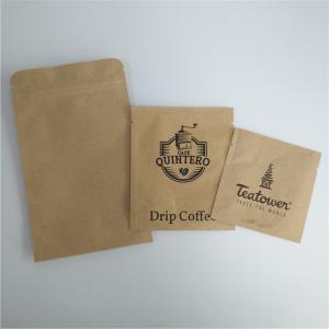 Hot Stamping Foil Coffee Customized Paper Bags Doypack Biodegradable Gravure