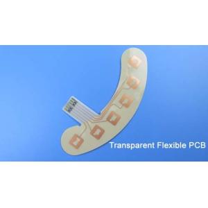 Buy cheap Flexible Printed Circuit Built On Transparent PET FPC With 3M Adhesive for Thin-film Switch from wholesalers