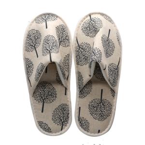 Buy cheap Print Disposable Spa Slippers Indoor House Slides from wholesalers
