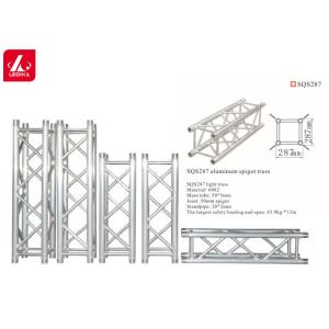 Buy cheap Lightweight Safety Aluminum Square Truss For Party Performance from wholesalers