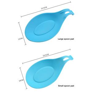 Buy cheap Eco Friendly 37g 72g Almond Shaped Silicone Spoon Holder from wholesalers