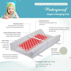 Buy cheap Custom Baby Diaper Pad With Far-Infrared Heater Baby Pad from wholesalers