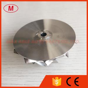 Buy cheap CT26 11+0 blades 43.08/58.03mm turbocharger milling/aluminum 2618/billet compressor wheel from wholesalers