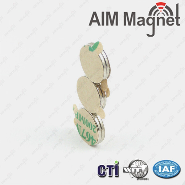Buy cheap Ndfeb Disc Magnet With 3M Adhesive Ndfeb Magnet from wholesalers