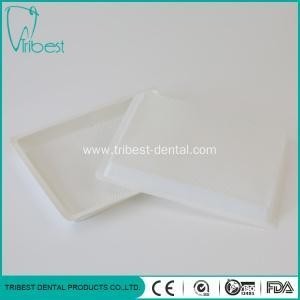 Buy cheap 20.6x15.5cm Dental Plastic Tray Inside Unseparated Spot Surface from wholesalers