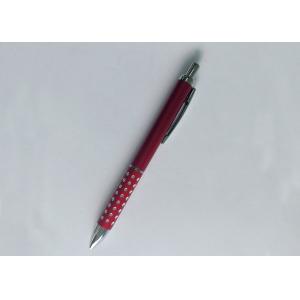 Plastic click Ball Point Pen with customized logo or silk printing for promotion