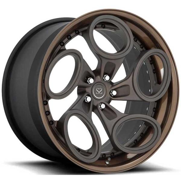 19Inches Polish Lip 3 Piece Forged Rims For Ferrari F12 Berlinetta Custom Bolt