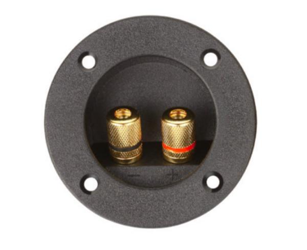 Buy cheap Φ75mm Round Speaker Terminal Cup With Metal Binding Post Connectors from wholesalers