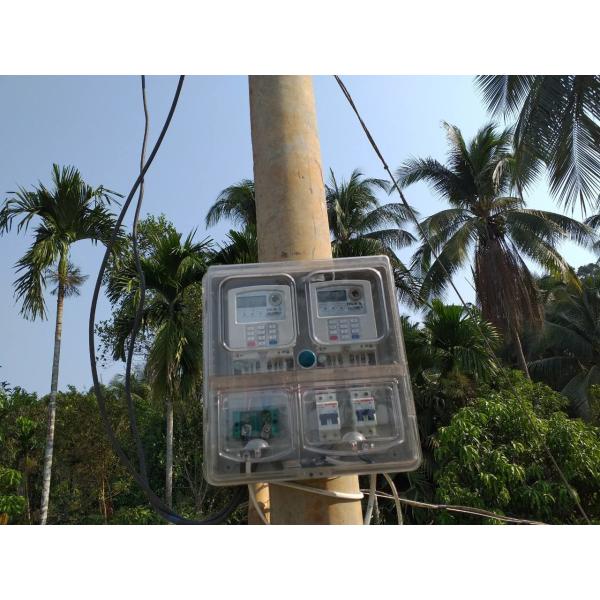 Three Phase Dual Tariff Prepaid Prepayment Meter LCD Display
