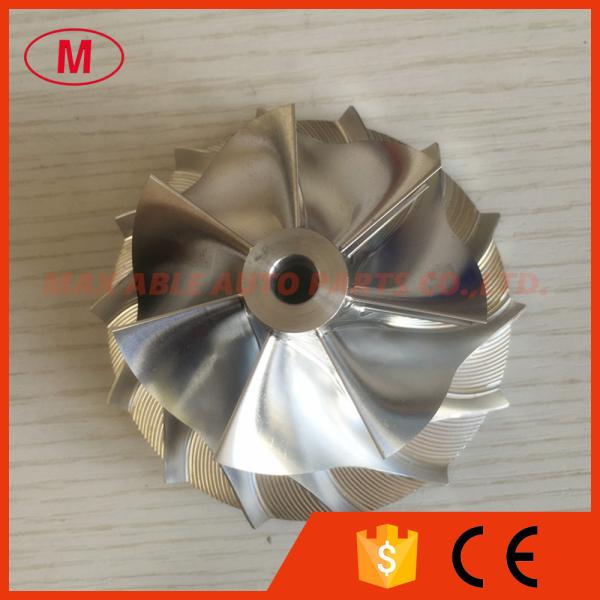 S300 316538 64.49/88.55mm 7+7 blades turbocharger billet compressor wheel for