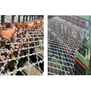 Buy cheap High Security Galvanized Straight Line Razor Wire Fence Panel from wholesalers