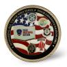 Buy cheap Metal Logo Custom Coins Hard 3D Enamel Challenge Freemason Masonic Coins from wholesalers