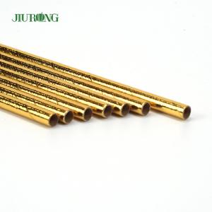 ODM Compostable Disposable Biodegradable Paper Straws For Smoothies