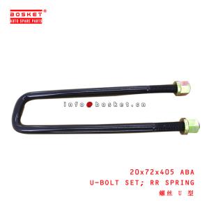 Buy cheap 20x72x405 Rear Spring U-Bolt Set suitable for ISUZU ZEVS from wholesalers