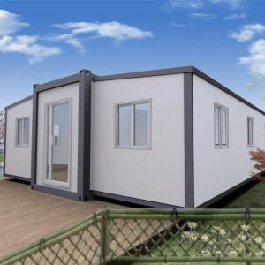 Buy cheap Zontop  Luxury 40 Feet Stackable Flat Pack Expandable Fabricated House Container Folding Prefab Container House from wholesalers
