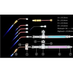 Buy cheap Anti Backfire Machine Accessories / HHO Welding Torch With Flashback Arrestor product