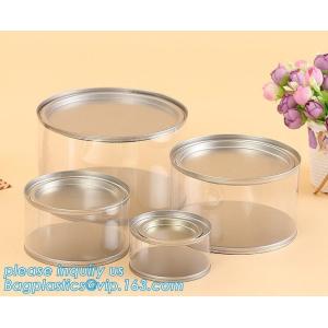 PET Jar 85mm neck size food grade clear PET plastic Can screw type with