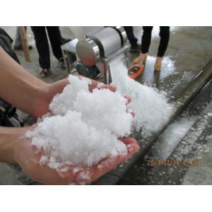 Electric Stainless Steel Ice Crushing Machine for Round Ice Block 10-100ton