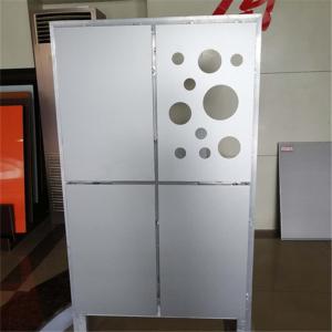 China Durable 3mm  Punched Aluminum Single Panel on sale