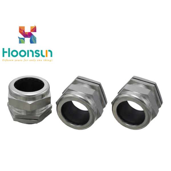 Quality M8 Metric Thread IP68 Cable Connector , Water Resistance Steel Cable Gland for sale