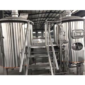 Buy cheap Commercial Brewing Equipment Adjustable Voltage Brewery Tank for Sanitary Beer Making from wholesalers
