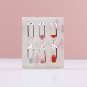 Christmas Acrylic Hourglass one Minute Three Minute Hourglass Sand Timer