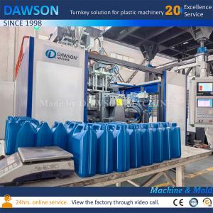 Buy cheap 2L 3L Jerrycan Blow Molding Machine Bottle Making Extrusion Plastic Blowing Moulding Machine For 1-2 Operators from wholesalers