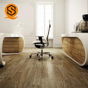 Buy cheap Seamless Solid Surface Office Furniture Artificial Stone White Executive Desk from wholesalers