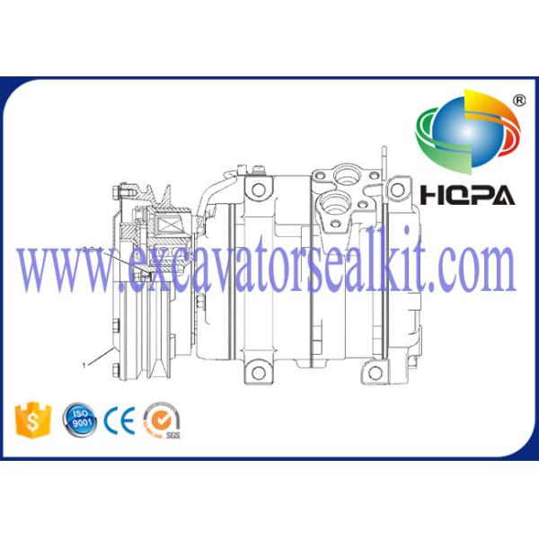 CAT 320D engine 3066 Refrigerant Compressor Assy 259-7244