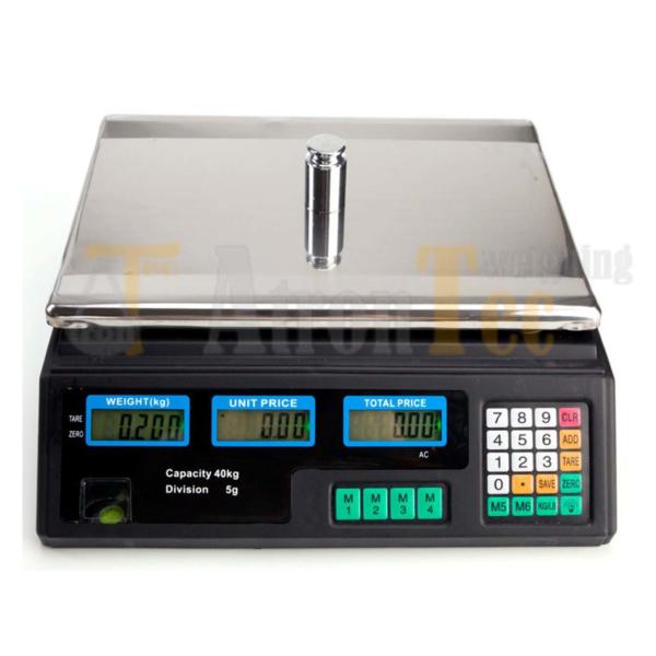 Buy cheap LCD Display Price Computing Digital Retail Weighing Scale 40kg Capacity from wholesalers