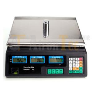 Buy cheap LCD Display Price Computing Digital Retail Weighing Scale 40kg Capacity from wholesalers