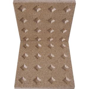 Rectangle Industrial Fireplace Insulation Board Durable High Temperature