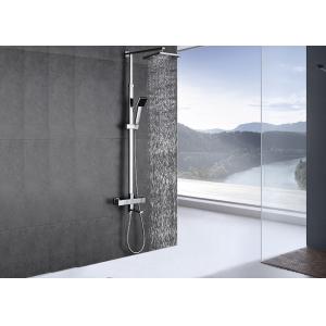 Buy cheap Chrome Polished Custom Shower Systems Adjustable Height Easy To Use ROVATE from wholesalers
