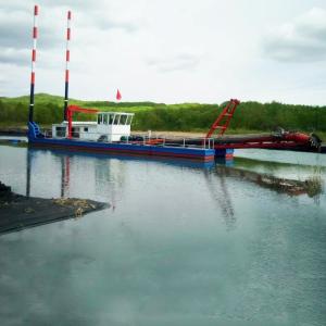 Advanced 12 Inch Slurry Dredging Boat With Diesel Engine For Dredging Project