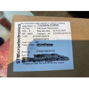 Buy cheap STM32F429IGT6  LQFP176  SMDIntegrated Circuits MCU Controller Microcontrol from wholesalers