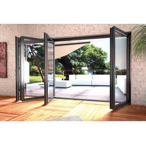 Buy cheap Manual / Automatic Aluminum Folding Doors Powder Coating  For Business from wholesalers