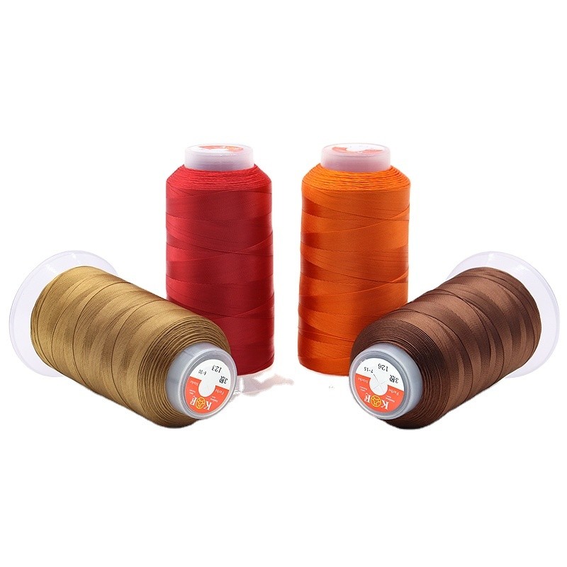 Buy cheap 100g High Strength Bonded Polyester Thread for Football Bag Stitching Dyed Pattern from wholesalers