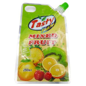 Buy cheap Food Grade Customized LOGO Printing Stand Up Pouch Bags With Suction Nozzle For Juices from wholesalers